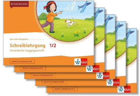 Schreiblehrgang in Vereinfachter Ausgangsschrift 1/2. Übungsheft im 5er-Paket Klasse 1/2