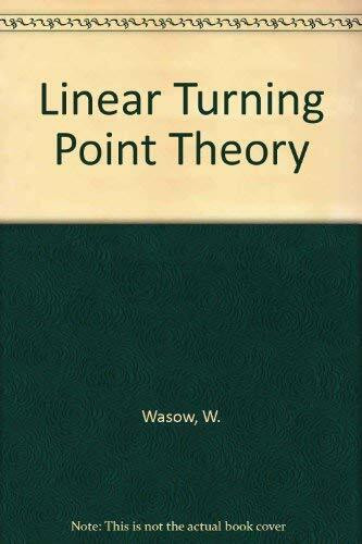 Linear Turning Point Theory (Applied Mathematical Sciences)