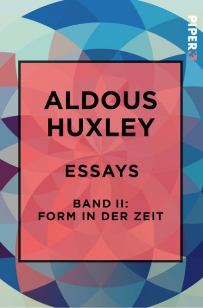 Essays - Band II: Form in der Zeit: