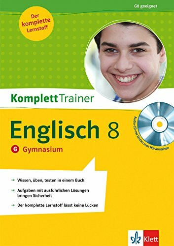 Klett Komplett Trainer Englisch, Gymnasium: Klasse 8: Mit Audio-CD