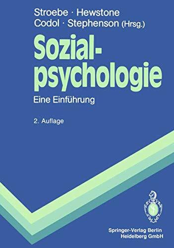 Sozialpsychologie: Eine Einführung (Springer-Lehrbuch)
