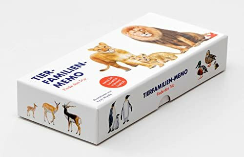 Laurence King Verlag Tierfamilien Memo - Spiel