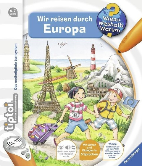 tiptoi® Wir reisen durch Europa