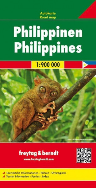 Philippinen, Autokarte 1:900.000