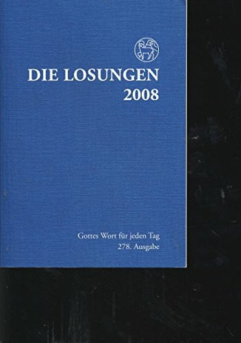 Losungen Deutschland 2008: Normalausgabe