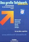 Das grosse Tafelwerk interaktiv: Formelsammlung für die Sekundarstufen I und II. Paket: Buch + CD-ROM (Home-Einzel-Lizenz)