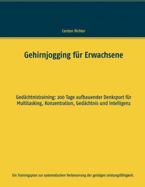 Gehirnjogging für Erwachsene