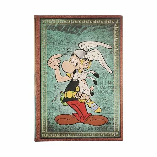 Asterix the Gaul (The Adventures of Asterix) Midi Lined Hardback Journal (Elastic Band Closure): Hardcover mit Elastikbandverschluss