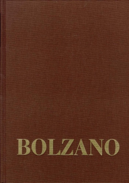 Bernard Bolzano Gesamtausgabe / Reihe III: Briefwechsel. Band 1,2: Briefe an die Familie 1837-1840