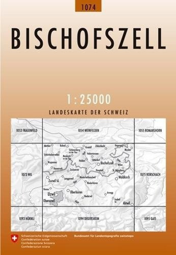 Swisstopo 1 : 25 000 Bischofszell