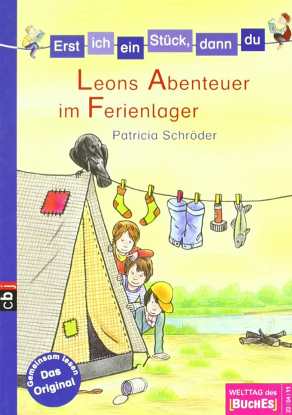 Erst ich ein Stück, dann du - Leons Abenteuer im Ferienlager -: Welttag des Buches