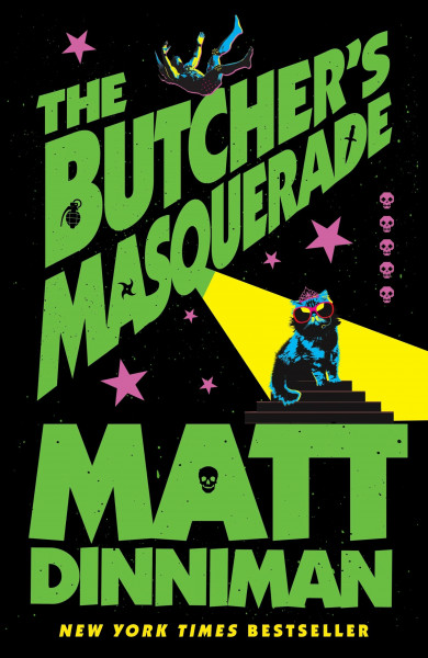 The Butcher's Masquerade: Book 5 in Matt Dinniman’s best selling LitRPG - a riotous blend of sci-fi, fantasy, and dark humor set in the deadliest dungeon yet (Dungeon Crawler Carl Series, 5)