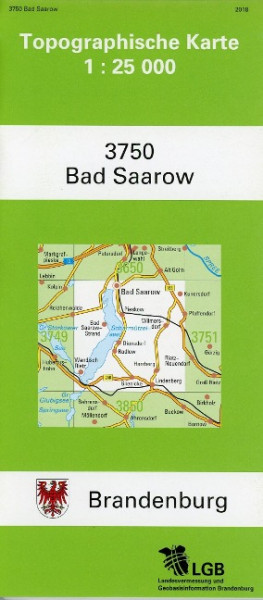 Bad Saarow 1 : 25 000