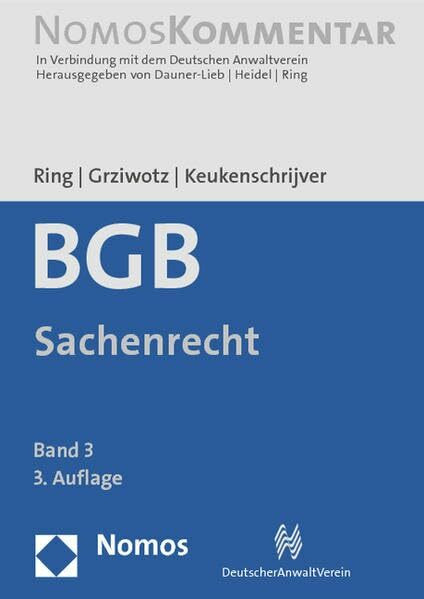 Bürgerliches Gesetzbuch: Sachenrecht