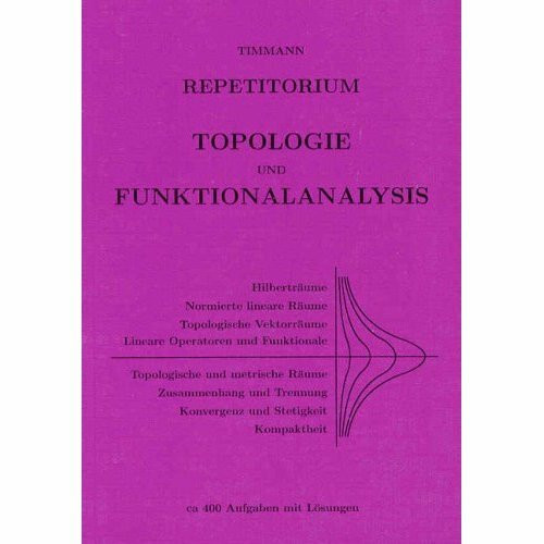 Repetitorium - Topologie und Funktionalanalysis