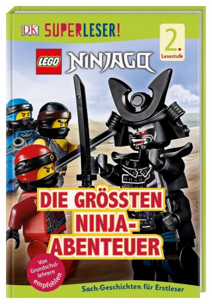 SUPERLESER! LEGO® NINJAGO® Die größten Ninja-Abenteuer