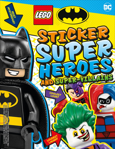 Lego Batman Sticker Super Heroes and Super-Villains