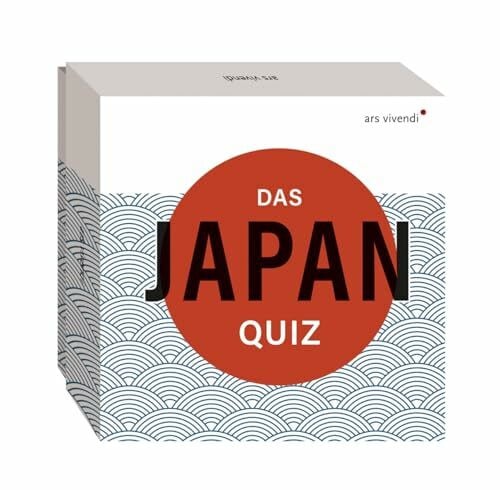 ars vivendi verlag Das Japan Quiz – 66 Fragen für echte Japan-Fans: Von Samurai bis Sushi, Anime & Tempel | Wissen testen & staunen | Perfekt für Quizabende, Japanliebhaber & als Geschenkidee