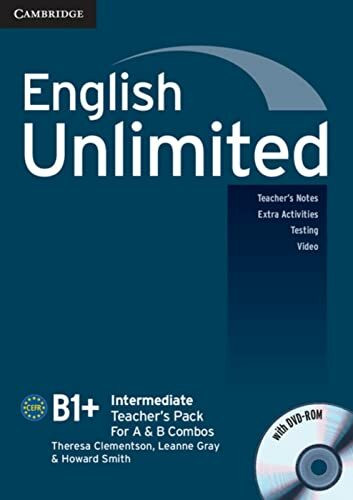 English Unlimited B1+ Intermediate: Teacher’s Pack (Teacher’s Book + DVD-ROM)