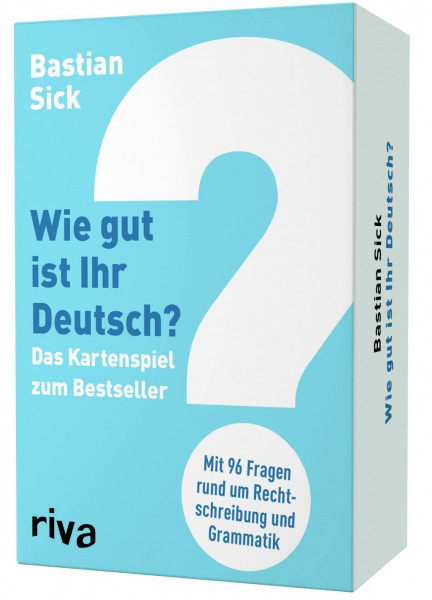 Wie gut ist Ihr Deutsch? - Das Kartenspiel zum Bestseller