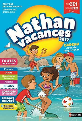 Cahier de vacances primaire NATHAN - Du CE1 vers le CE2