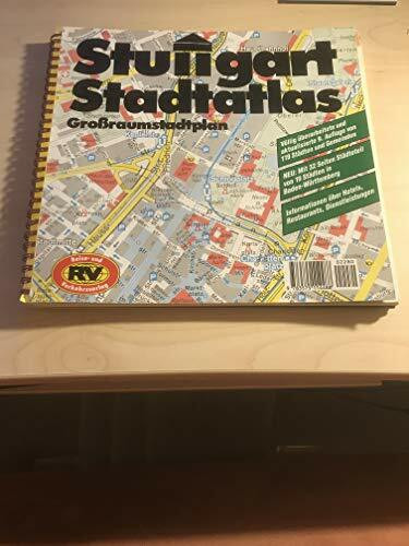 RV Stuttgart mit Umgebung. Euro- Großraumstadtatlas 1 : 20 000. ( Stadtplan)