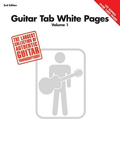 Guitar Tab White Pages - Volume 1 - 2nd Edition.