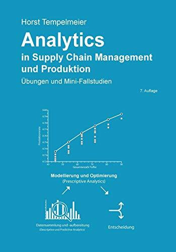 Analytics in Supply Chain Management und Produktion: Übungen und Mini-Fallstudien