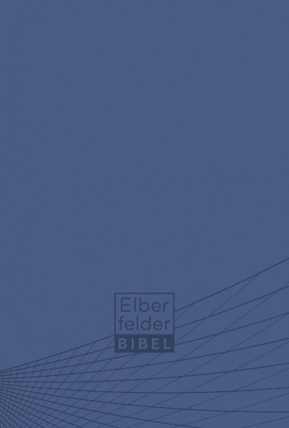 Elberfelder Bibel - Standardausgabe, ital. Kunstleder blau