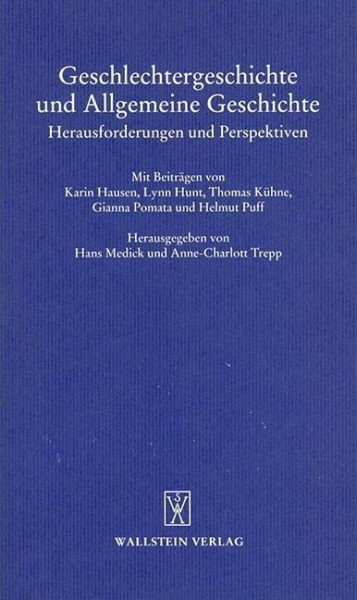 Geschlechtergeschichte und Allgemeine Geschichte