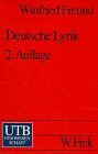 Deutsche Lyrik. Interpretationen vom Barock bis zur Gegenwart