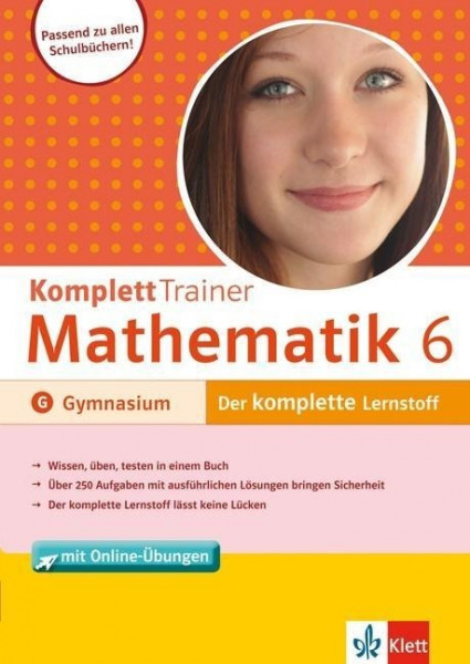 KomplettTrainer Mathematik 6. Klasse Gymnasium