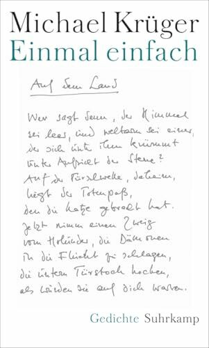 Einmal einfach: Gedichte