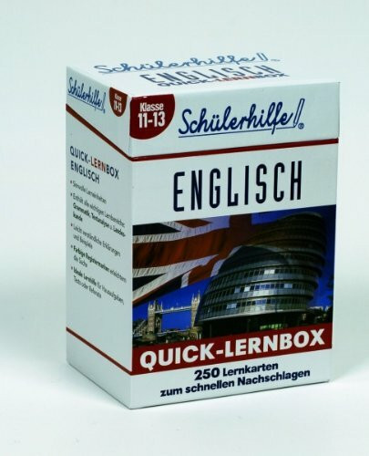 Quick-Lernbox Englisch, Klasse 11-13 Schülerhilfe