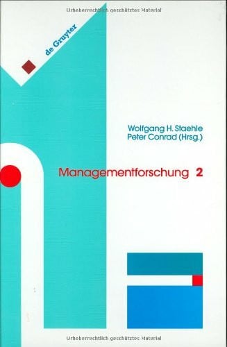Managementforschung, Bd.2