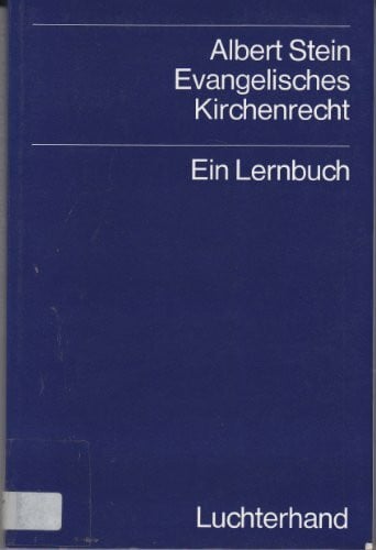 Evangelisches Kirchenrecht. Ein Lernbuch