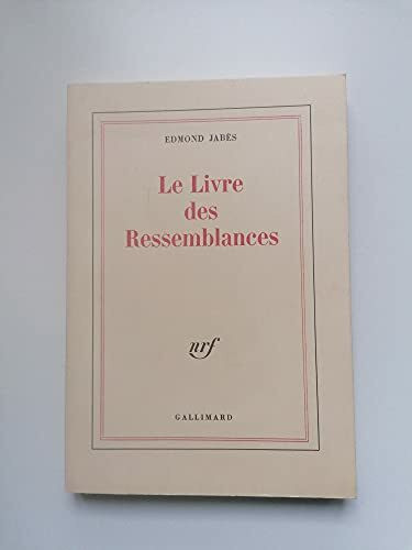 Le livre des ressemblances