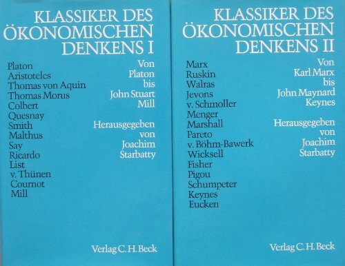 Klassiker des ökonomischen Denkens