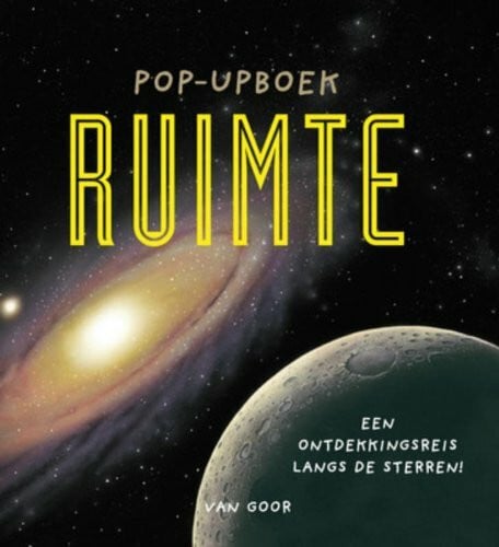 Pop-upboek ruimte: een ontdekkingsreis langs de sterren!