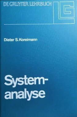 Systemanalyse (De Gruyter Lehrbuch)