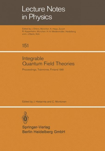 Integrable Quantum Field Theories