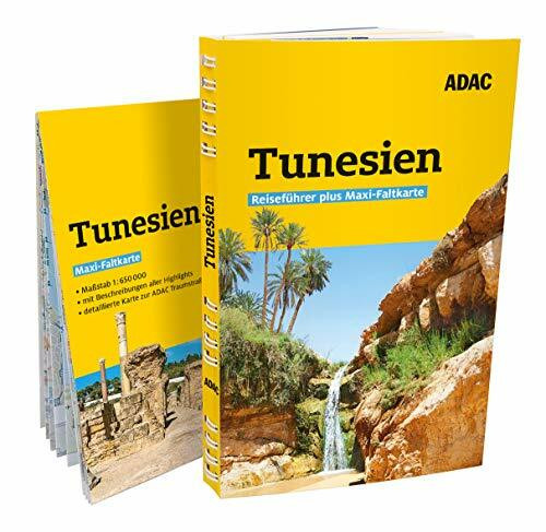 ADAC Reiseführer plus Tunesien: Mit Maxi-Faltkarte und praktischer Spiralbindung