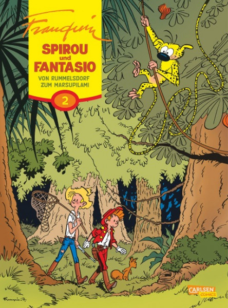 Spirou & Fantasio Gesamtausgabe 02: Von Rummelsdorf zum Marsupilami