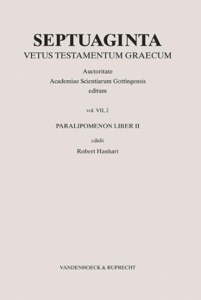 Septuaginta Vetus Testamentum Graecum 7,2