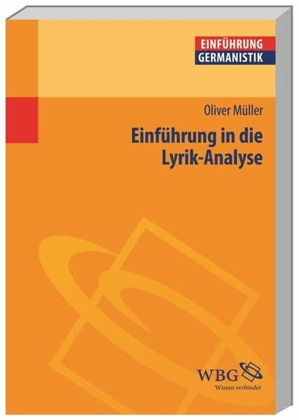 Einführung in die Lyrik-Analyse (Germanistik kompakt)