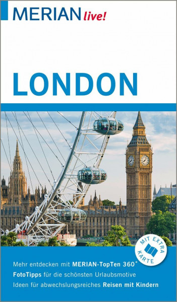 MERIAN live! Reiseführer London: Mit Extra-Karte zum Herausnehmen