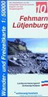 Wander- und Freizeitkarte Fehmarn-Lütjenburg: Die Ostseeküste von der Hohwachter Bucht bis Grömitz, Wagrien und das Bungsberggebiet. GPS geeignet