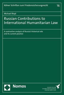 Russian Contributions to International Humanitarian Law