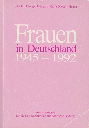 Frauen in Deutschland, 1945-1992