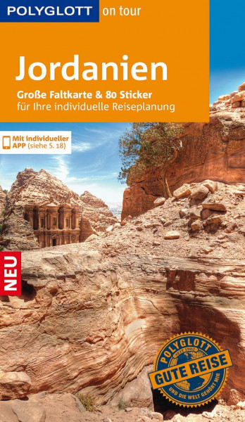 POLYGLOTT on tour Reiseführer Jordanien: Mit großer Faltkarte, 80 Stickern und individueller App